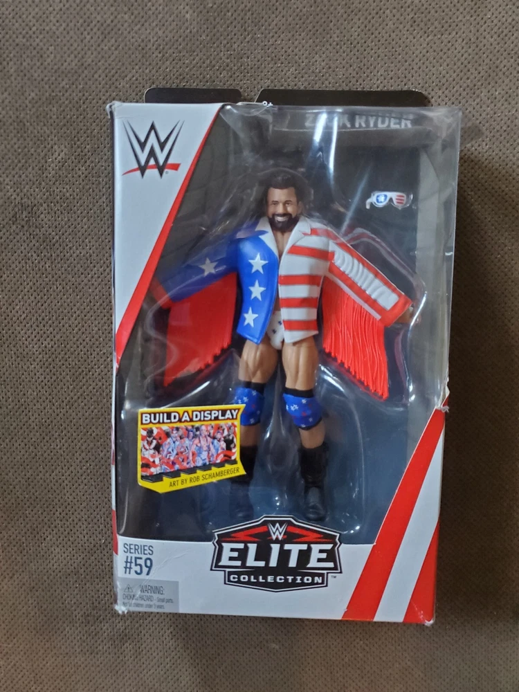 Zack Ryder WWE Mattel Elite Series 59 Action Figure