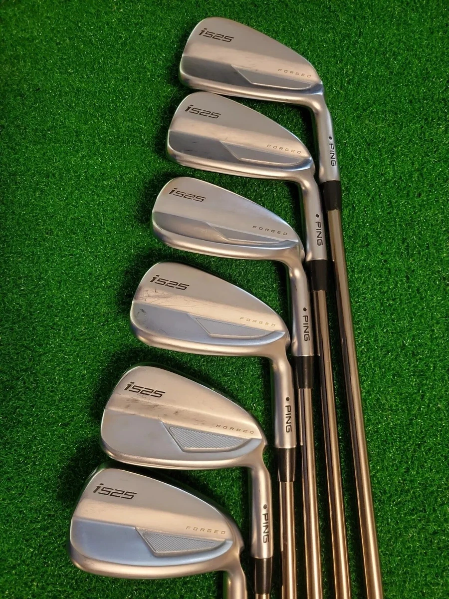 PING I525 FORGED IRON SET 6-UW BLACK DOTS UST RECOIL SMACWRAP ES 780 F3  REGULAR