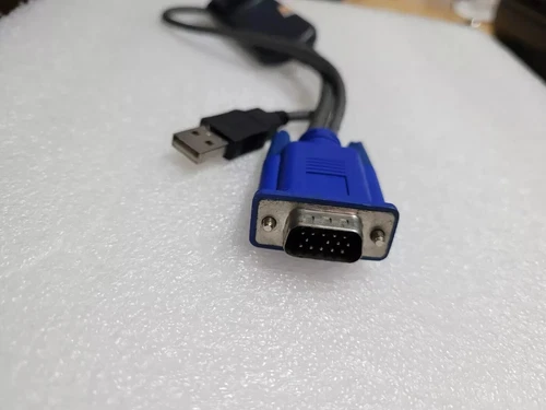 Avocent DSRIQ-USB Server KVM Schnittstellenmodul VGA Switch Adapter kabel / ES