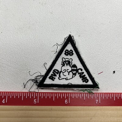 1988 Raccoon RVD CAMP Patch S004