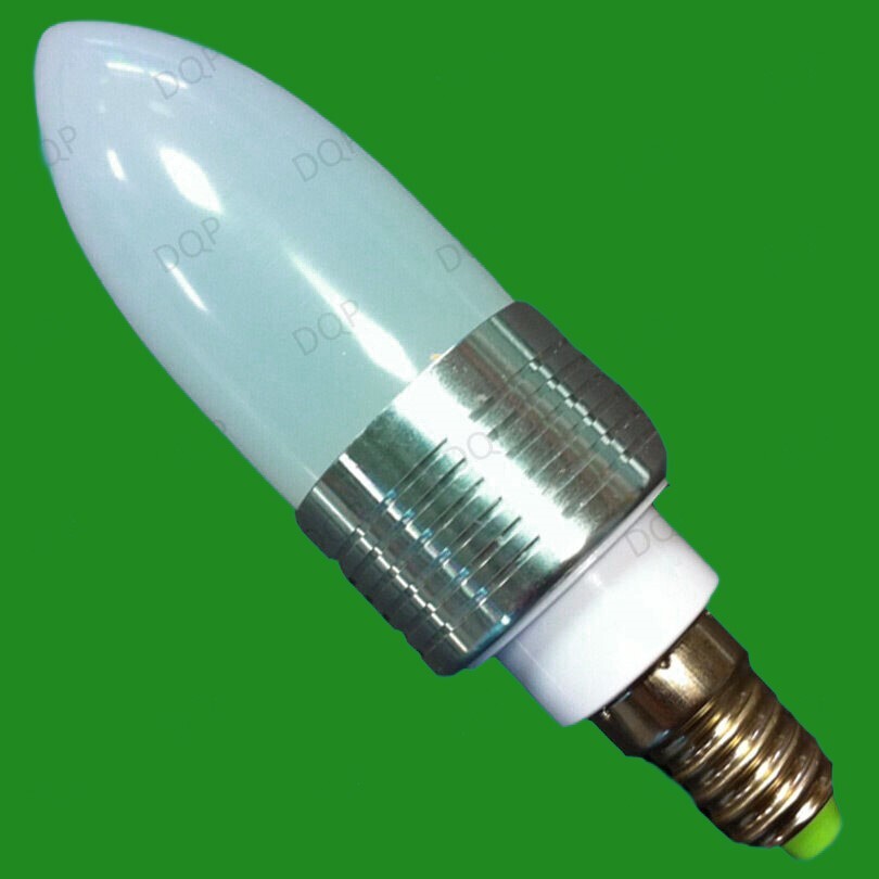 3W LED Basse Consommation Bougie Ampoules 6400K Lumière Du Jour Blanc