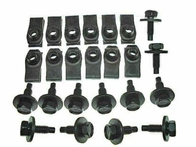 60-78 fits Ford front fender bolt kit bolts panel nuts Mustang Comet 24pcs