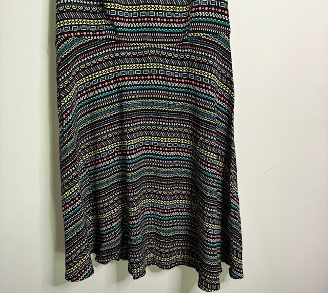 Torrid Colorful Geometric Pattern Sleeveless Mini… - image 2