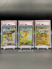 PSA 10 Pikachu ex SAR UR SR Set Super Electric Breaker Pokemon Card Japanese