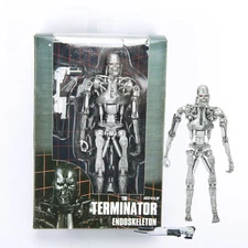 The Terminator 2 Endoskeleton Arnold Schwarzenegger T-800 Action Figures Toys