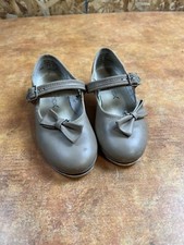 Dance Shoes Tap Mary Jane Loop Strap 12M Child Capezio 3800 Tan