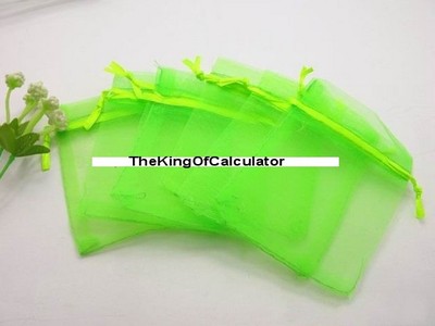 100 sacchetti in organza, 11 x 16 cm, sacchetti regalo in organza, per matrimonio, compleanno, Natale, rosso vino
