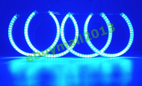 BT App Clear RGB Halo Ring For Challenger Demon Devil Evil Angel Eyes Flash DRL - Picture 14 of 18