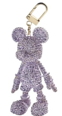 Disney X Baublebar Mickey Mouse Crystal Lilac Iridescent Bag