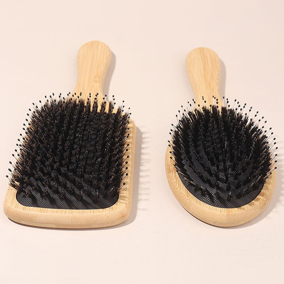 Hair Comb Boar Bristle Hair Comb Antistatic Scalp Massage Hair Brush