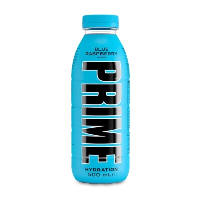 Prime Hydration by Logan Paul & KSI, Blue Raspberry, Lemon Lime, Tropical Punch