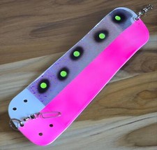 Kingfisher Tackle Flasher 11" Reflects Light Split Ring Coast Lock Snap Swivel