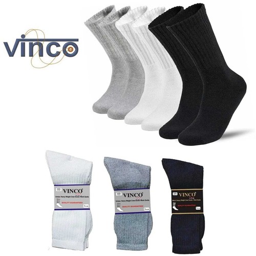 5-100 Dozens wholesale Bulk Lots Mens Solid Sports Cotton Crew Socks 9-11 10-13 - Picture 2 of 9