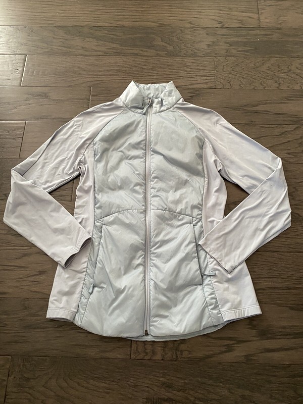 32 Degrees Cool Woman's Jacket Light Blue Size M Light Weight Stretch