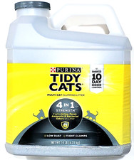 Purina Tidy Cats Multi Cat Clumping Litter 4 In 1 Strength Low Dust Tight Clumps