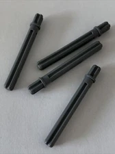 LEGO Part 32209 (4pcs) 5.5L Technic Axle w/ Stop Dark Bluish Gray