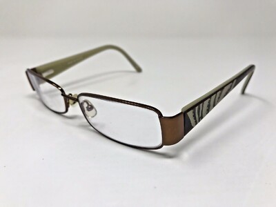 CHELSEA MORGAN CM0010 Eyeglasses Frame 53-15-135 Brown Polish MW75 | eBay