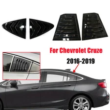 For Chevrolet Cruze 2016-2019 Car Rear Window Quarter Louver Shutter Cover Trim