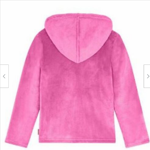 BCBG Girl Sequin Rainbow 2PC Plush Hoodie & Leggings Set Pink/Grey S 7/8)NWT - Picture 3 of 4
