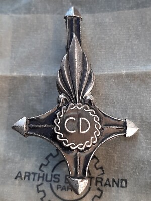 Abzeichen Cie Disziplinar CD Sahara FREMDENLEGION Rückzug ARTHUS BERTRAND