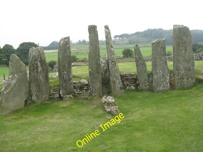 Foto 6x4 Cairnholy I Carsluith Blick nach Westen entlang der langen Achse des cc2014