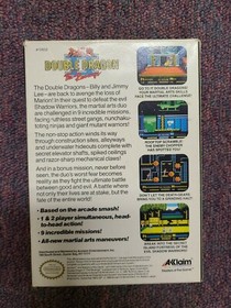 Double Dragon II 2 The Revenge (Nintendo) NES (completo di scatola) testato e funzionante!