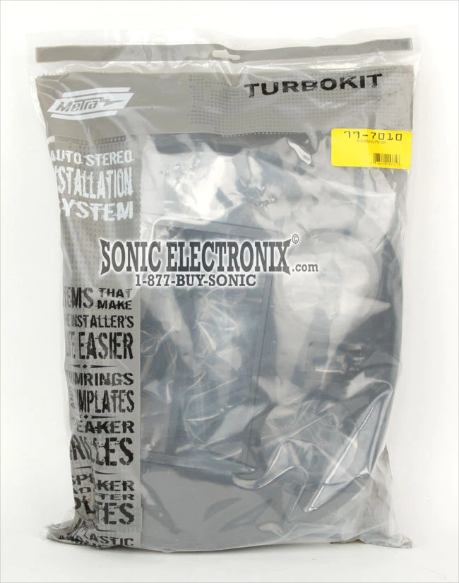 Kit de instalación de tablero DIN simple/doble Metra 99-7010 para Mitsubishi Eclipse 2006-07 Foto 3 de 3