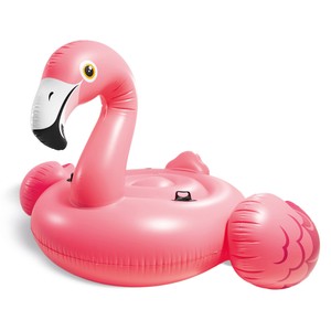 Intex Giant Inflatable 80 Inch Mega Flamingo Island Ride On Pool Float(Open Box) - Click1Get2 Black Friday