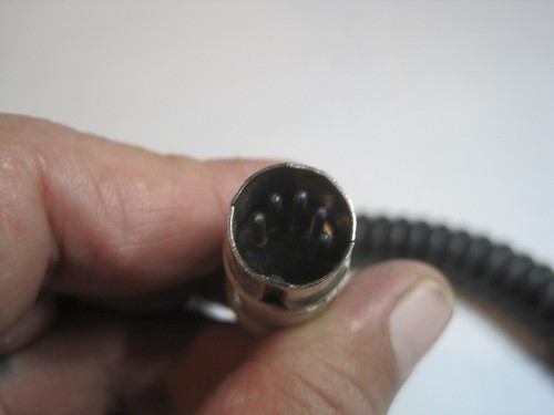 VINTAGE ASTATIC CORP MODEL TMD-107 TRANSISTORIZED MIC 5 PIN CB CHROME - Picture 4 of 5