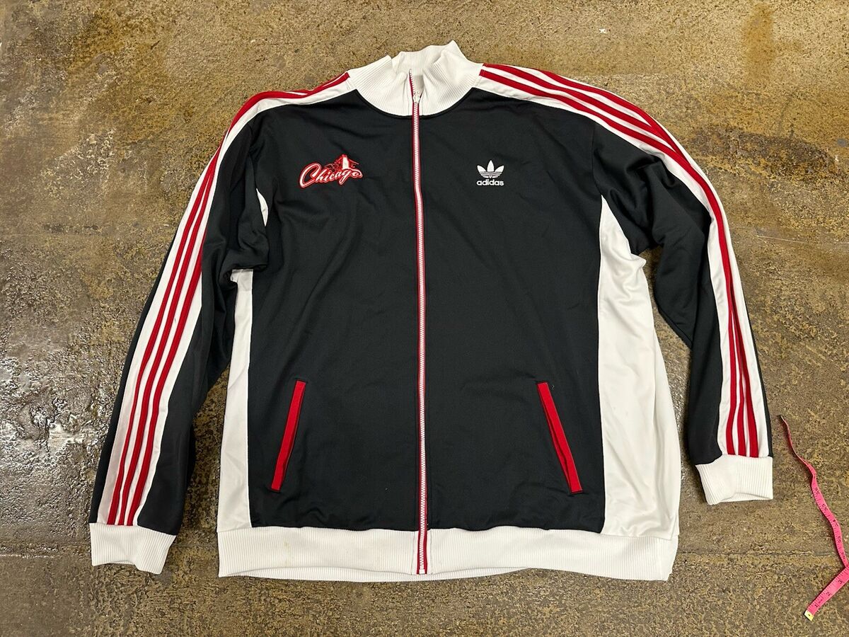 RARE Adidas CHICAGO CHITOWN Track sweat shirt Top Jacket RARE Adidas CHICAGO CHITOWN Track sweat shirt Top Jacket