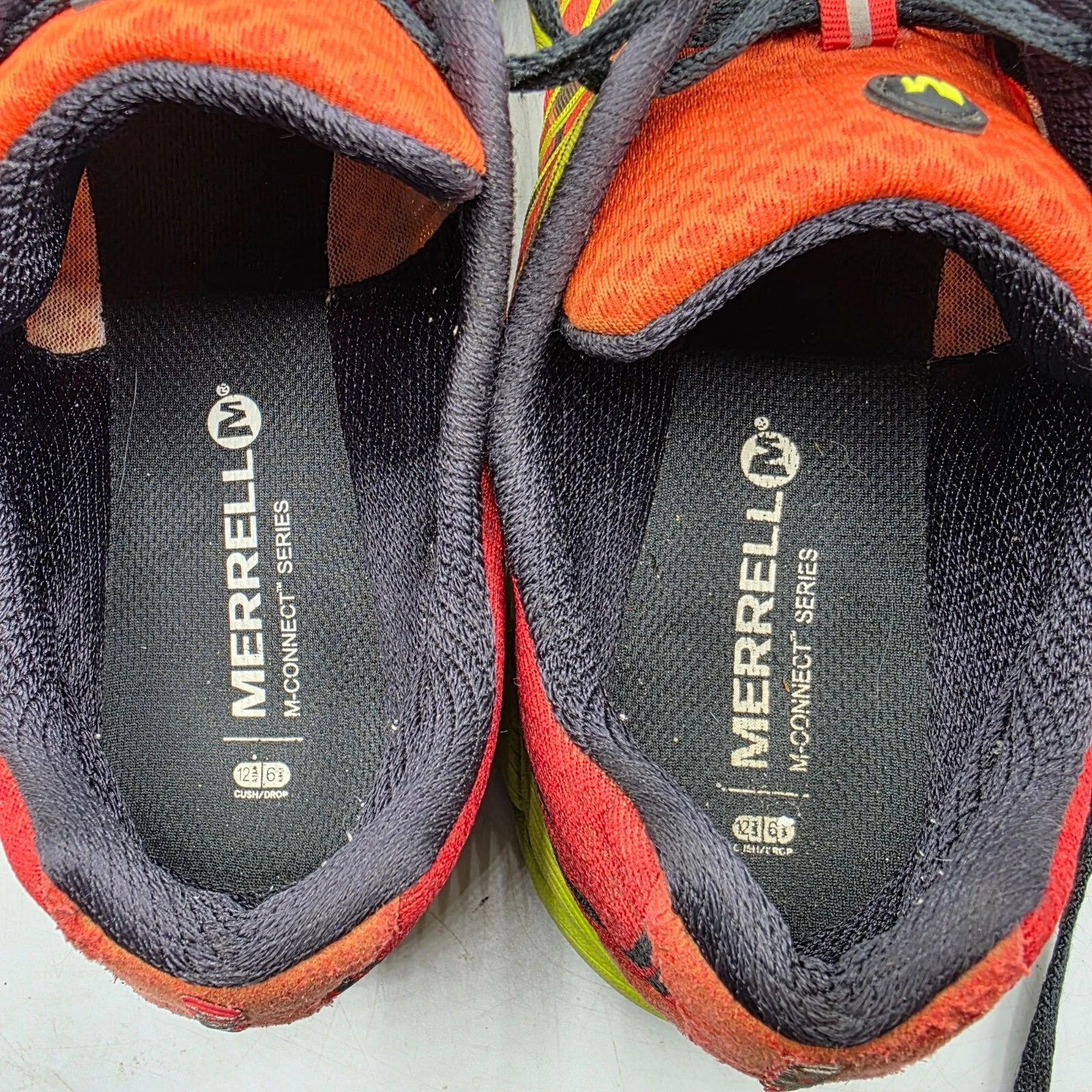 merrell all out flash molten lava athletic walking running shoes