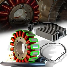 03-04 GSXR 1000/04-05 750/600 MAGNETO STATOR+VOLTAGE REGULATOR RECTIFIER+GASKET