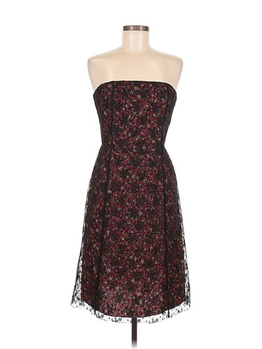 Helen Wang Women Black Cocktail Dress 10