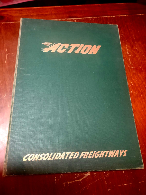 Consolidated freightways 1951 Action /Freighter Complete Year Set News Magazines