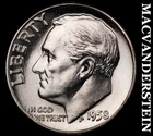 1958 Roosevelt Dime- Silver- Choice Gem Brilliant Uncirculated Luster #i9216