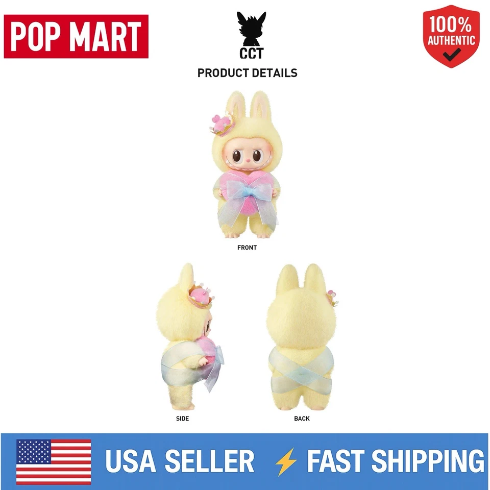 *USA *AUTHENTIC POP MART LABUBU THE MONSTERS - Let's Checkmate Queen Keychain - Image 3 of 4