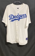 Maillot de baseball Majestic homme Los Angeles Dodgers Russell Martin #55 MLB taille 2X