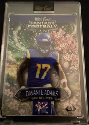 Wild Card 2024 Fantasy Football Kanji Davante Adams #FMKCGR2-DA Insert 3/5