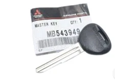 MB543949 Uncut Blank Key Mitsubishi Montero 1992-2006