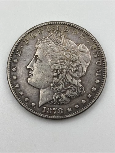 1878-S Morgan Dollar U.S. $1 Coin, 90% Silver, 2062