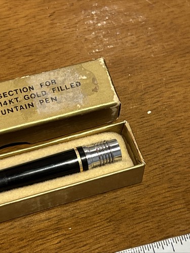 Kreuz 10kt oder 14K Goldfeder Abschnitt - unbenutzt, original verpackt D5 - Bild 3 von 10