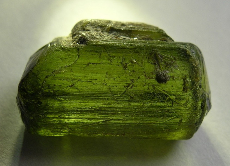 TOURMALINE, GREEN ROUGH FOR FACETING, NIGERIA, AFRICA