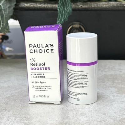 Paula s Choice 1% Retinol Booster .5oz Vitamin A Licorice New In Box