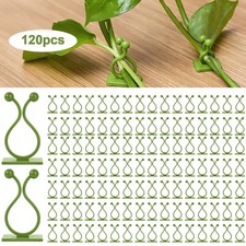 120X Self-Adhesive Plant Clips Wall Vine Support Hooks for Climbing Plants Decor