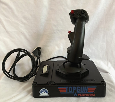 Thrustmaster Top Gun Platinum Joystick Vintage Official Movie no box 1996