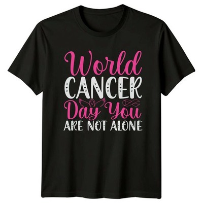 Weltkrebstag Du bist T-Shirt Krebsbewusstsein Weltkrebstag
