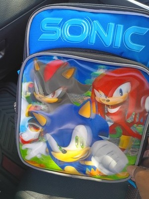 Sonic Lunch Box For Kids New with Tags Sonic And Knuckles Hologram