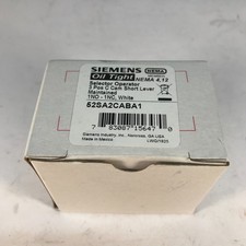 Siemens 52SA2CABA1 Oil Tight Selector Switch 3 Position Maintained - New