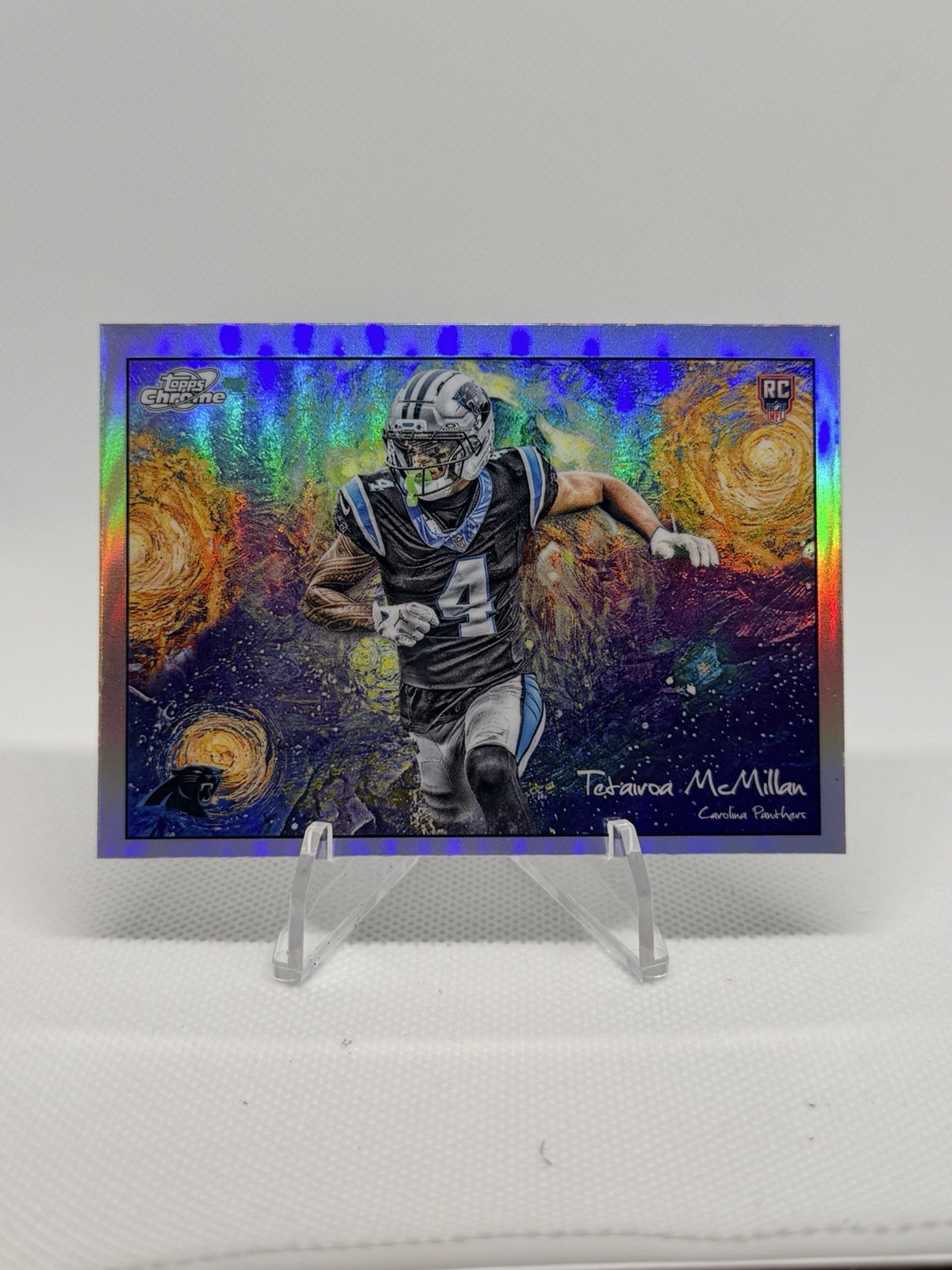 2025 Topps Cosmic Chrome - Tetairoa McMillan #STN-6 Stars In The Night (RC)