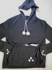 Hoodies Pet Pouch Holder Kangaroo Cat Dog 2XL Black Pouch Carriers Pullover